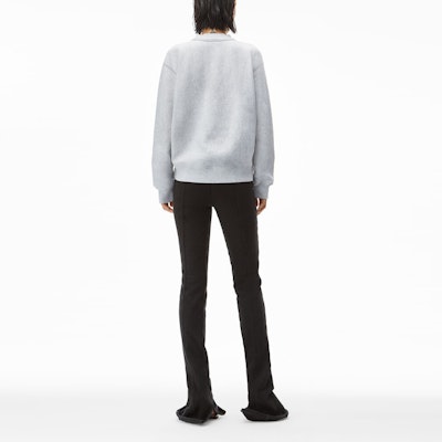 (W) アレキサンダーワン FW21 レイヤードロゴ フォームスウェットシャツ グレー 4CC3211285-050 Shop (W) アレキサンダーワン FW21 レイヤードロゴ フォームスウェットシャツ グレー 4CC3211285-050