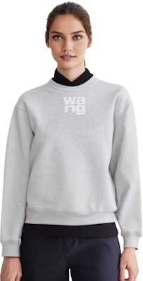 (W) アレキサンダーワン FW21 レイヤードロゴ フォームスウェットシャツ グレー 4CC3211285-050 Details for (W) アレキサンダーワン FW21 レイヤードロゴ フォームスウェットシャツ グレー 4CC3211285-050