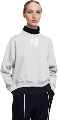 (W) アレキサンダーワン FW21 レイヤードロゴ フォームスウェットシャツ グレー 4CC3211285-050 Sizing (W) アレキサンダーワン FW21 レイヤードロゴ フォームスウェットシャツ グレー 4CC3211285-050