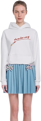 (W) 알렉산더 왕 FW21 립스틱 그래픽 후드 여성용 화이트 UCC4211466111-110 Cheap (W) 알렉산더 왕 FW21 립스틱 그래픽 후드 여성용 화이트 UCC4211466111-110