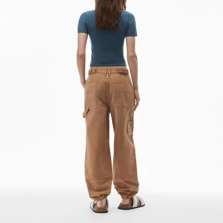 Shop (W) Alexander Wang FW21 標誌針織修身高領上衣 冰藍色 4KC2191008-469