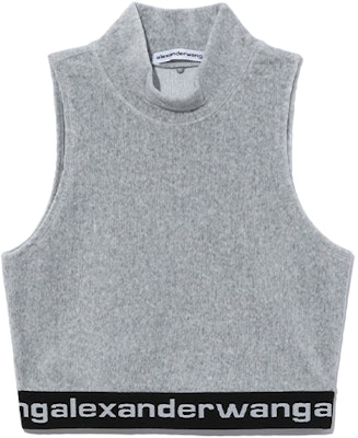 (W) 亚历山大王 FW21 灰色标志拼接背心 4CC2211212-030 Order (W) 亚历山大王 FW21 灰色标志拼接背心 4CC2211212-030