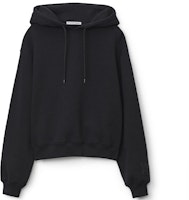 (Women) Alexander Wang FW21 Oversized Logo Hoodie Women’s Black Pullover Sweatshirt. 4CC3212053-001 (Women) Alexander Wang FW21 Oversized Logo Hoodie Women’s Black Pullover Sweatshirt. 4CC3212053-001