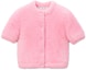 Order (Women) Alexander Wang FW21 Pink Faux Fur Short-Sleeve Jacket. 4KC4213026-671