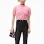 Shop (Women) Alexander Wang FW21 Pink Faux Fur Short-Sleeve Jacket. 4KC4213026-671