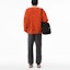 Shop (Women) Alexander Wang FW21 Ribbed Cotton Knit Pullover Sweater Orange. UKC3211030-600