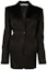 Order (W) Alexander Wang FW21 Blazer Satin Hitam Tailored 1WC2212274-001
