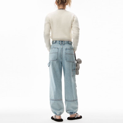 (W) アレキサンダーワン FW21 ホワイト スリムフィット クルーネック プルオーバー セーター 4KC4211036-106 Shop (W) アレキサンダーワン FW21 ホワイト スリムフィット クルーネック プルオーバー セーター 4KC4211036-106