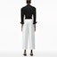 Shop (W) Seluar Wide-Leg Alexander Wang FW21 dengan Logo Pinggang. 1WC2214357-110