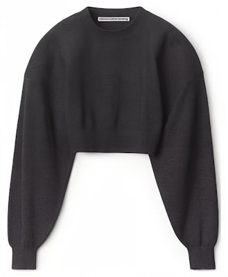 (W) 알렉산더 왕 FW22 블랙 크루넥 니트 풀오버 스웨터 1KC4221062-010 Buy (W) 알렉산더 왕 FW22 블랙 크루넥 니트 풀오버 스웨터 1KC4221062-010