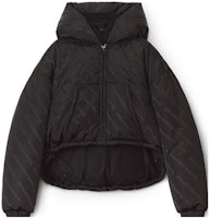 (Women) Alexander Wang FW22 Black Logo Jacquard Jacket. 1WC4222408-001 (Women) Alexander Wang FW22 Black Logo Jacquard Jacket. 1WC4222408-001