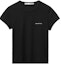 Buy (W) Alexander Wang FW22 Kaos Hitam Logo Print Crewneck. 1CC2221634-001