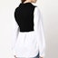 Shop (W) Alexander Wang FW22 Sweater Layered Colorblock Putih 4KC3221006-951