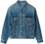 Buy (W) Alexander Wang FW22 Chaqueta Vaquera Azul de Color Sólido Denim 1WC4222301-473