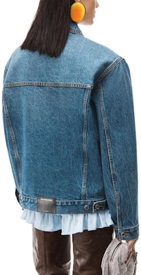 (W) Alexander Wang FW22 Chaqueta Vaquera Azul de Color Sólido Denim 1WC4222301-473 Purchase (W) Alexander Wang FW22 Chaqueta Vaquera Azul de Color Sólido Denim 1WC4222301-473