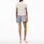 Lookbook (W) Alexander Wang FW22 Camiseta Blanca Estampado Letras Cuello Redondo 1CC2221634-100