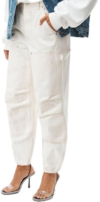 (W) Pantalones Cargo Informales Blanco Talle Medio Alexander Wang FW22. 4DC4224232120 Buy (W) Pantalones Cargo Informales Blanco Talle Medio Alexander Wang FW22. 4DC4224232120