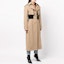 Purchase (W) 亚历山大王FW22腰带卡其色中长风衣 1WC1233221-282