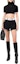 Lookbook (Women) Alexander Wang FW22 Bite Contrast Waist Denim Shorts Women’s Black Casual Shorts 4DC1234390-011