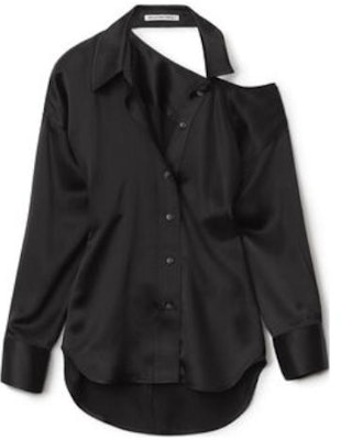(Women) Alexander Wang FW22 Black Off-Shoulder Long Sleeve Shirt for Women. 4WC4221363-001 Buy (Women) Alexander Wang FW22 Black Off-Shoulder Long Sleeve Shirt for Women. 4WC4221363-001