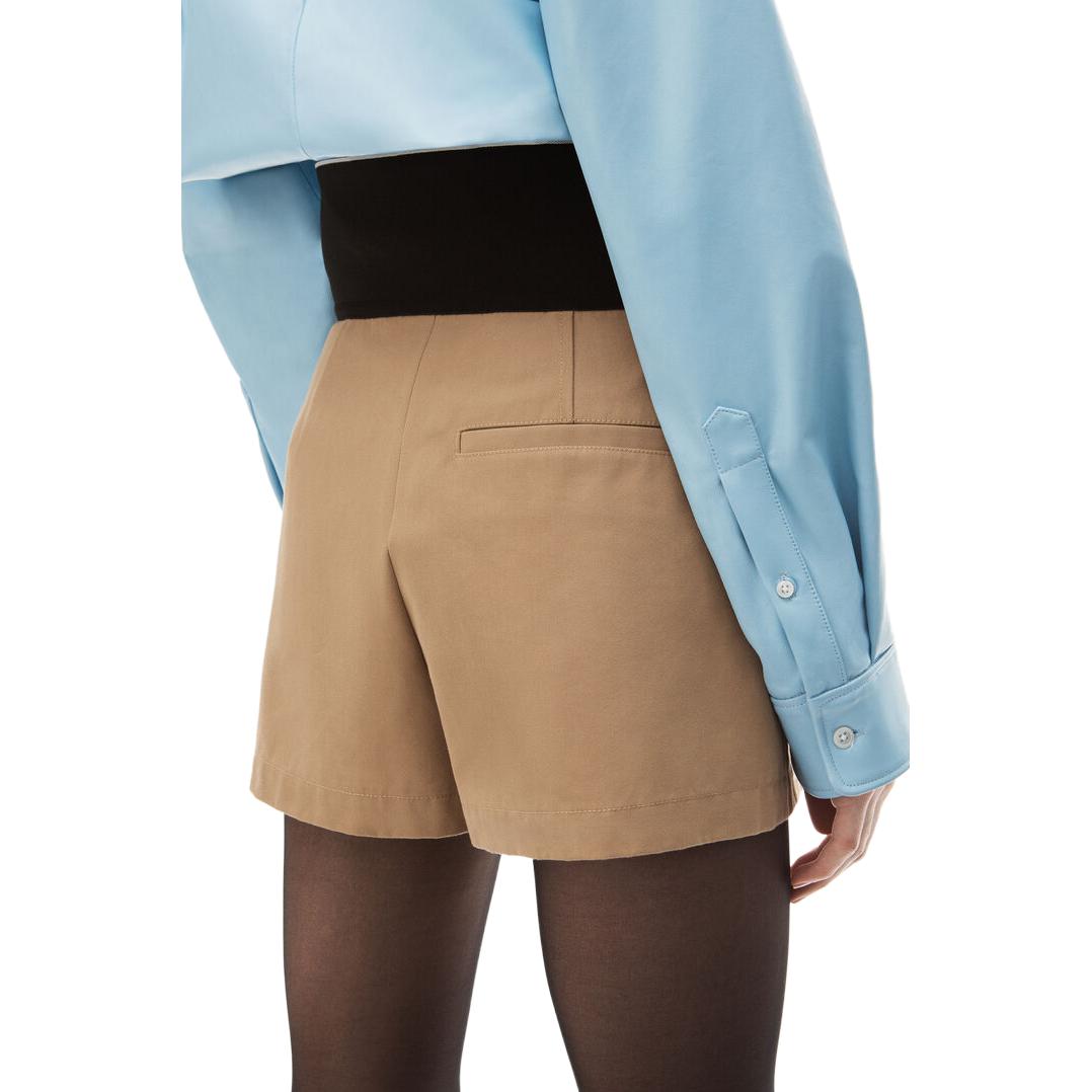 Details for (W) アレキサンダーワン FW22 コントラストウエストロゴ ジャカードハイウエストショーツ ブラウン レディース 1WC1224450-282