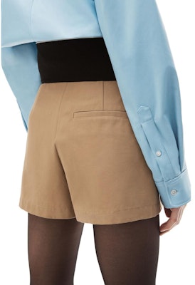 (W) アレキサンダーワン FW22 コントラストウエストロゴ ジャカードハイウエストショーツ ブラウン レディース 1WC1224450-282 Details for (W) アレキサンダーワン FW22 コントラストウエストロゴ ジャカードハイウエストショーツ ブラウン レディース 1WC1224450-282