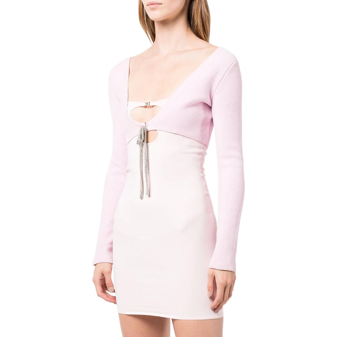 Purchase (Women) Alexander Wang FW22 Crystal Embellished Cropped Top Women 1KC1233033-950