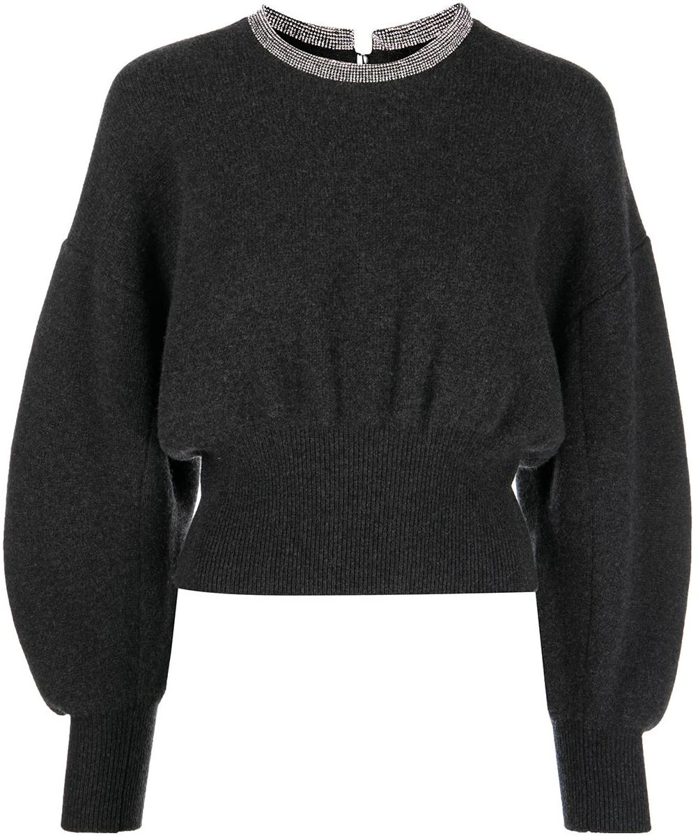 women-alexander-wang-fw-22-crystal-neck-pullover-crewneck-puff-sleeve-sweater-dark-gray-1-kc-4211053-010