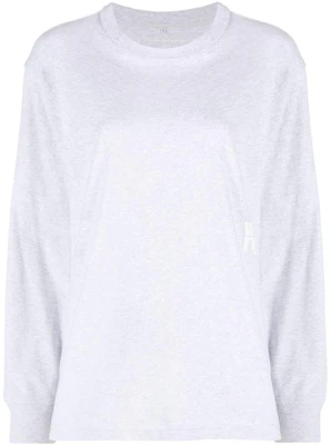 (W) 亚历山大王 FW22 灰色标志贴饰圆领卫衣 4CC3221356-050 Buy (W) 亚历山大王 FW22 灰色标志贴饰圆领卫衣 4CC3221356-050