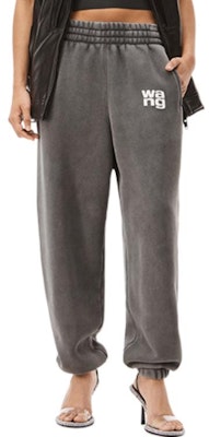 (Women) Alexander Wang FW22 Logo Mid-Rise Joggers Grey 4CC3224348011 Lookbook (Women) Alexander Wang FW22 Logo Mid-Rise Joggers Grey 4CC3224348011