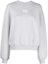 Order (Women) Alexander Wang FW22 Logo Print Crewneck Long Sleeve Sweatshirt Grey Women’s 4CC3221360-050