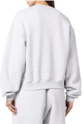 (Women) Alexander Wang FW22 Logo Print Crewneck Long Sleeve Sweatshirt Grey Women’s 4CC3221360-050 Shop (Women) Alexander Wang FW22 Logo Print Crewneck Long Sleeve Sweatshirt Grey Women’s 4CC3221360-050