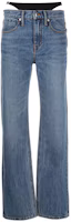 Order (W) Alexander Wang FW22 低腰喇叭丁字褲牛仔褲 藍色 4DC1234357-473