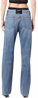Shop (W) Alexander Wang FW22 低腰喇叭丁字褲牛仔褲 藍色 4DC1234357-473