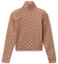 Order (Women) Alexander Wang FW22 Slim Fit Polka Dot High Neck Long Sleeve Tee Brown . 1KC3221051652