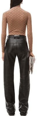 (Women) Alexander Wang FW22 Slim Fit Polka Dot High Neck Long Sleeve Tee Brown . 1KC3221051652 Shop (Women) Alexander Wang FW22 Slim Fit Polka Dot High Neck Long Sleeve Tee Brown . 1KC3221051652