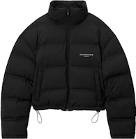 (Women) Alexander Wang FW23 Cropped Puffer Jacket Black 1WC4233241-001 (Women) Alexander Wang FW23 Cropped Puffer Jacket Black 1WC4233241-001