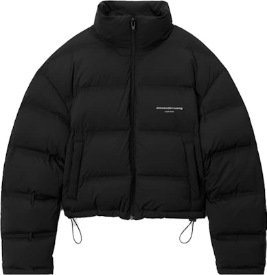 (W) 亚历山大王FW23黑色短款羽绒夹克 1WC4233241-001 Order (W) 亚历山大王FW23黑色短款羽绒夹克 1WC4233241-001