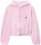 Buy (W) Sudadera con Capucha Alexander Wang FW23 Logo Manzana Rosa. 4CC124207509-51B