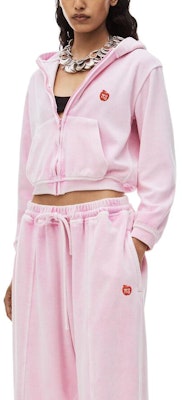 (W) Sudadera con Capucha Alexander Wang FW23 Logo Manzana Rosa. 4CC124207509-51B Shop (W) Sudadera con Capucha Alexander Wang FW23 Logo Manzana Rosa. 4CC124207509-51B