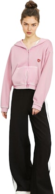 (W) Sudadera con Capucha Alexander Wang FW23 Logo Manzana Rosa. 4CC124207509-51B Details for (W) Sudadera con Capucha Alexander Wang FW23 Logo Manzana Rosa. 4CC124207509-51B