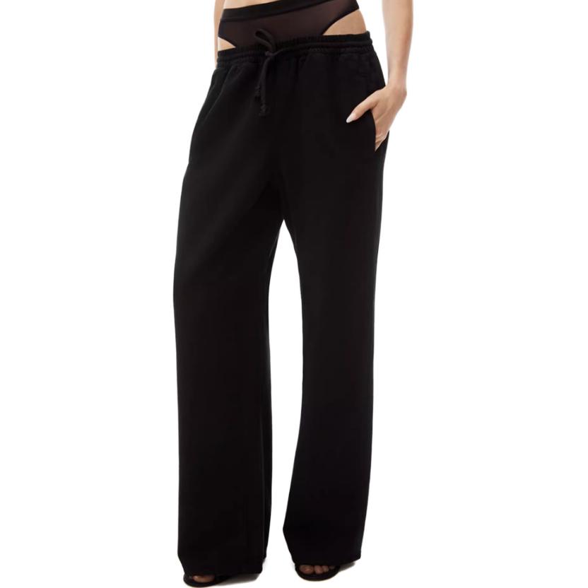 Purchase (Women) Alexander Wang FW23  Washed Black Bikini Layered Jeans. 4DC4234164-011