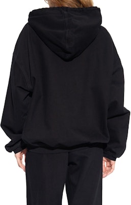 (W) 亚历山大王 FW23 字母印花休闲连帽衫 黑色 UDC4231611011 Shop (W) 亚历山大王 FW23 字母印花休闲连帽衫 黑色 UDC4231611011