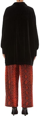 (Women) Alexander Wang FW23 Oversized Suede Button-Up Shirt Jacket Women’s Black 4CC4231420-001 Shop (Women) Alexander Wang FW23 Oversized Suede Button-Up Shirt Jacket Women’s Black 4CC4231420-001