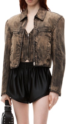 (Women) Alexander Wang FW24 Black Minimalist Elastic Relaxed Fit Shorts 4CC3244389001 Shop (Women) Alexander Wang FW24 Black Minimalist Elastic Relaxed Fit Shorts 4CC3244389001