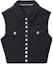 Order (Women) Alexander Wang FW24 Black Slim Fit Denim Biker Vest. 4DC4241506011