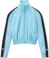 Order (W) Alexander Wang FW24 藍色字母高領寬鬆版外套 4CC3242091451B