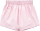 Buy (W) アレキサンダー ワン FW24 ピンク レターストライプ ルーズフィットカジュアルショーツ 4WC3244386685A