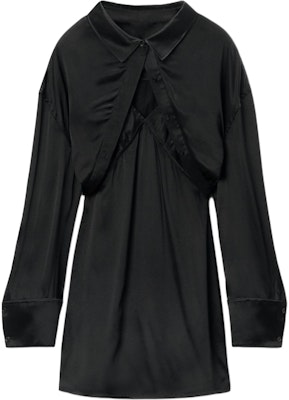 (W) Alexander Wang FW24 Vestido Cami de Satén - Negro 1WC3246684001 Buy (W) Alexander Wang FW24 Vestido Cami de Satén - Negro 1WC3246684001