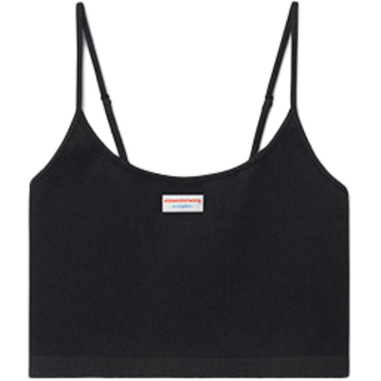 (Women) Alexander Wang FW24 Bodywear Logo Ribbed Knit Tank Top 8KC2248088001